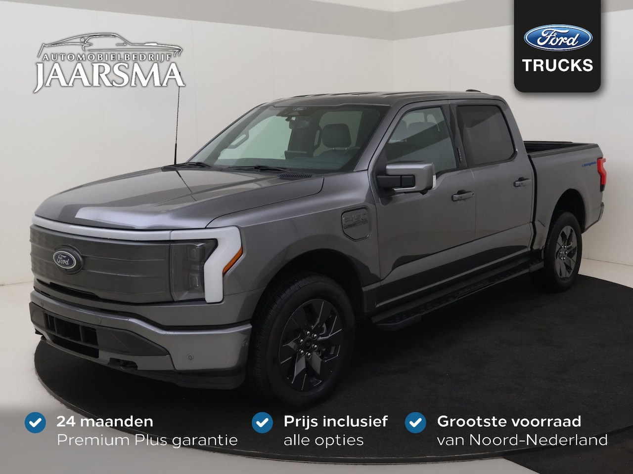 Ford F150 Lightning - F-150 Lariat Standard Range |386 KM Range |Leder |360 graden camera | Adaptive Cruise Cont - AutoWereld.nl