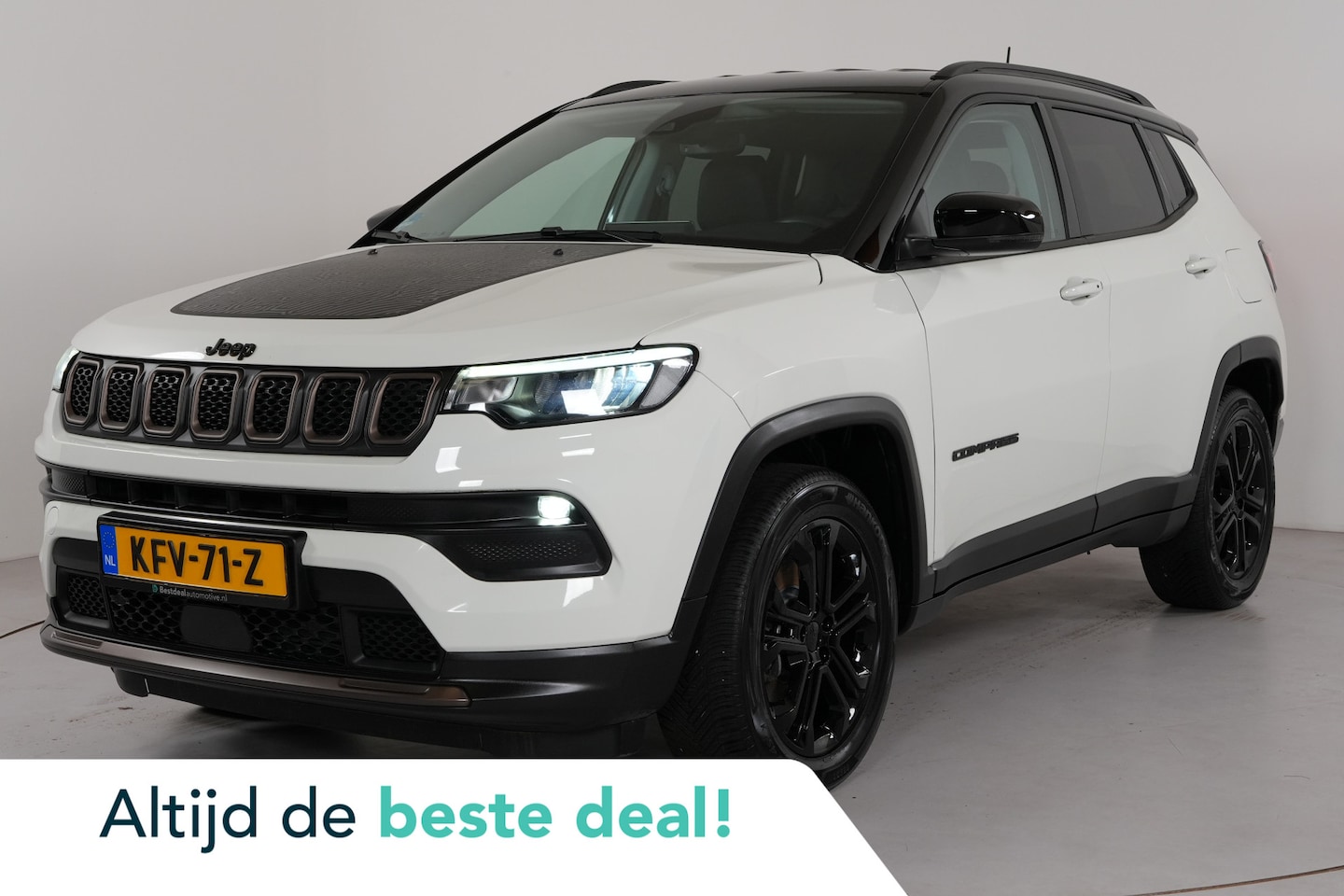Jeep Compass - 4xe 240 Plug-in Hybrid Electric Trailhawk | Adap. Cruise | Stl. verw. | Camera | Carplay | - AutoWereld.nl