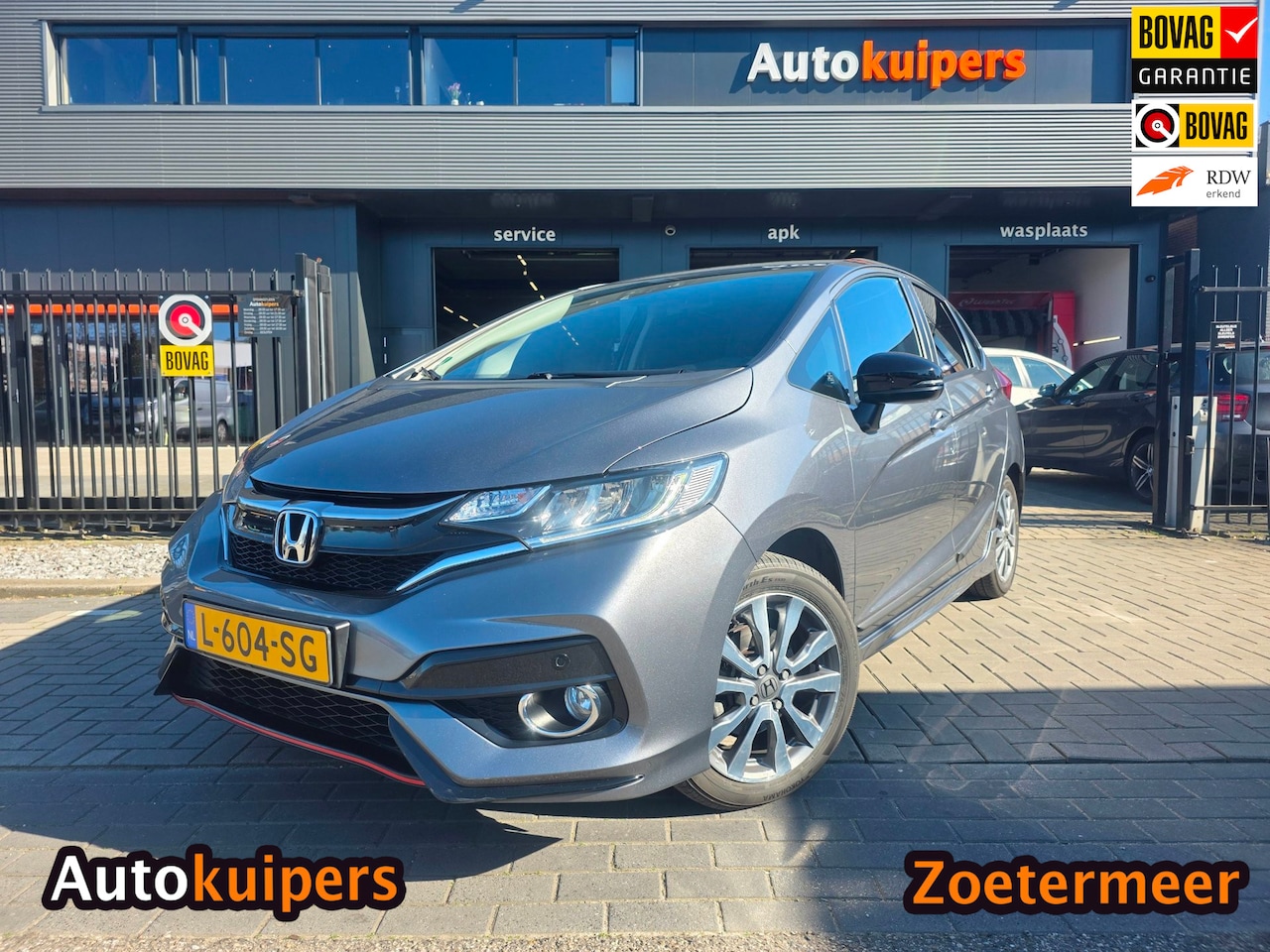 Honda Jazz - 1.5 i-VTEC Dynamic | AUTOMAAT | Met o.a. airco, stoelverwarming, cruise control, lane-assi - AutoWereld.nl
