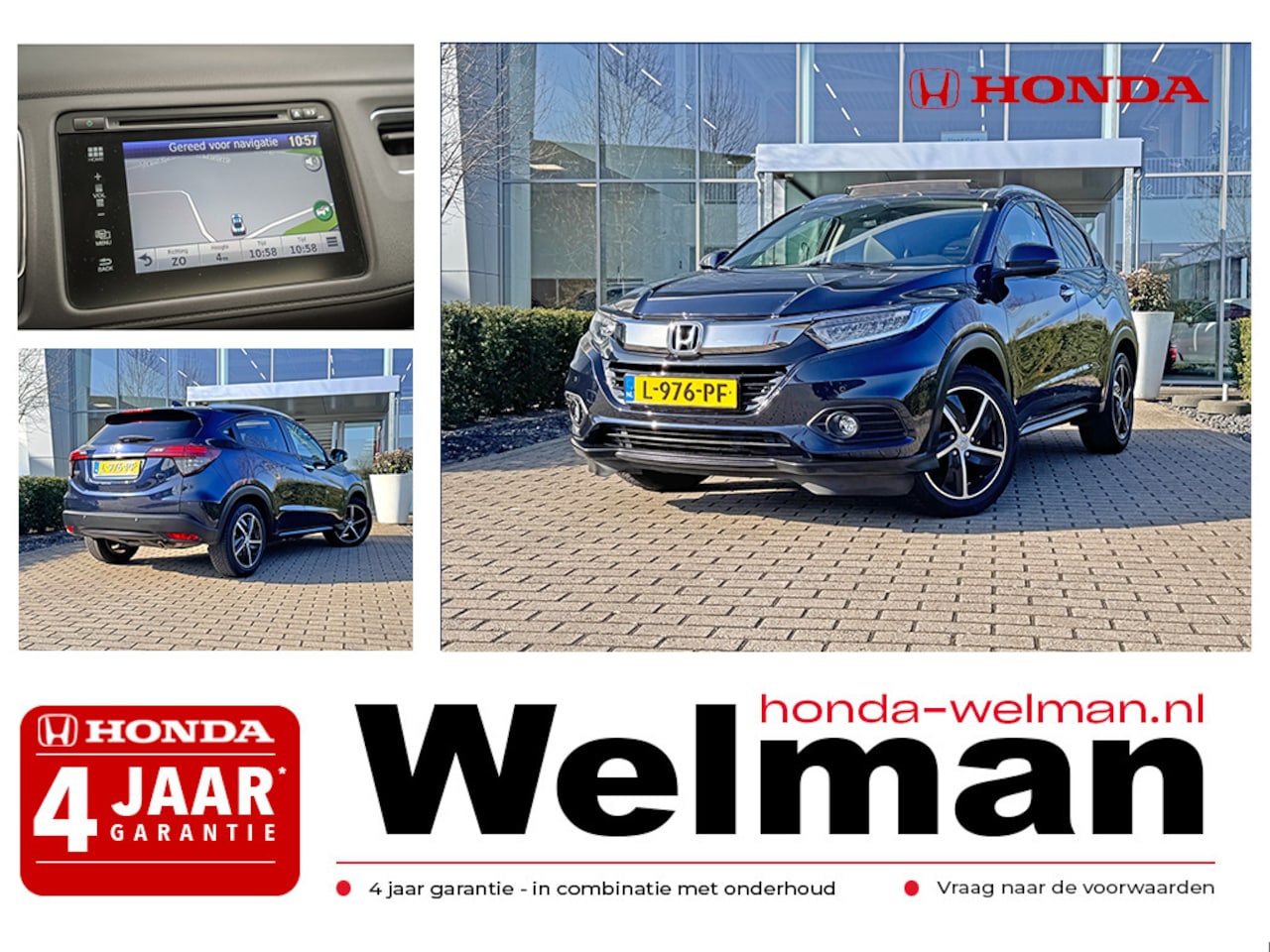 Honda HR-V - 1.5i V-TEC EXECUTIVE - AUTOMAAT - ALL WEATHERS - PANORAMADAK - AutoWereld.nl