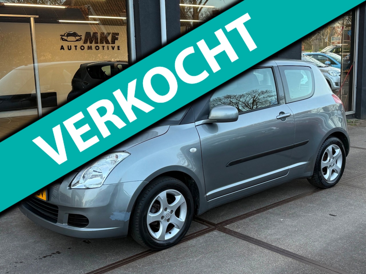 Suzuki Swift - 1.3 GLS 3D 2007 Grijs Elektr Pakket/NAP/APK! - AutoWereld.nl