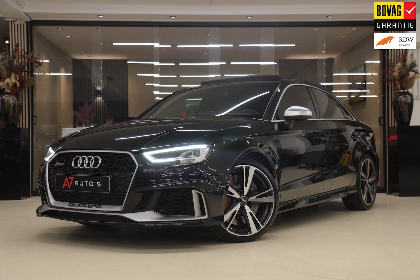 Audi A3 Limousine - 2.5 TFSI RS 3 quattro PANO/B&O/RS Sportuitlaat/PERFORMANCE/Carplay/VOL - AutoWereld.nl