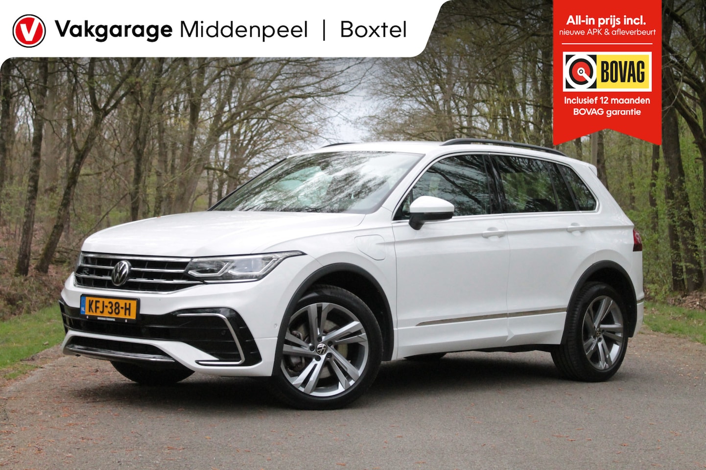 Volkswagen Tiguan - 1.4 TSI eHybrid R-Line Business+ | HUD | Trekhaak | Carplay - AutoWereld.nl