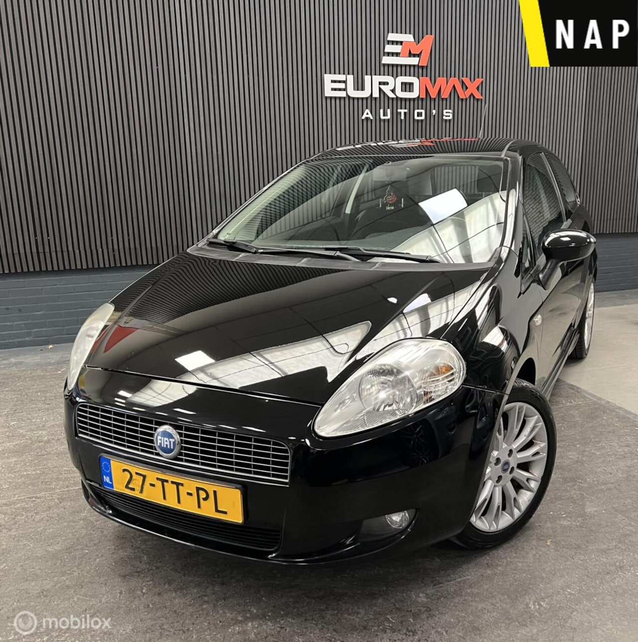 Fiat Grande Punto - 1.4-16V Dynamic NAP - Distr vrv. - Airco - AutoWereld.nl