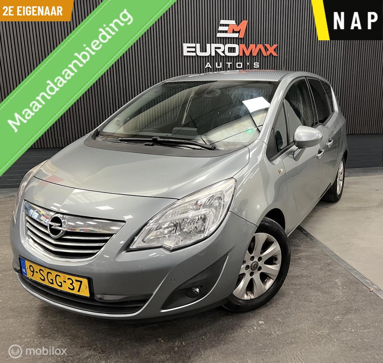 Opel Meriva - 1.4 Turbo Cosmo 2e Eigenaar - NAP- Cruise Contr - AutoWereld.nl