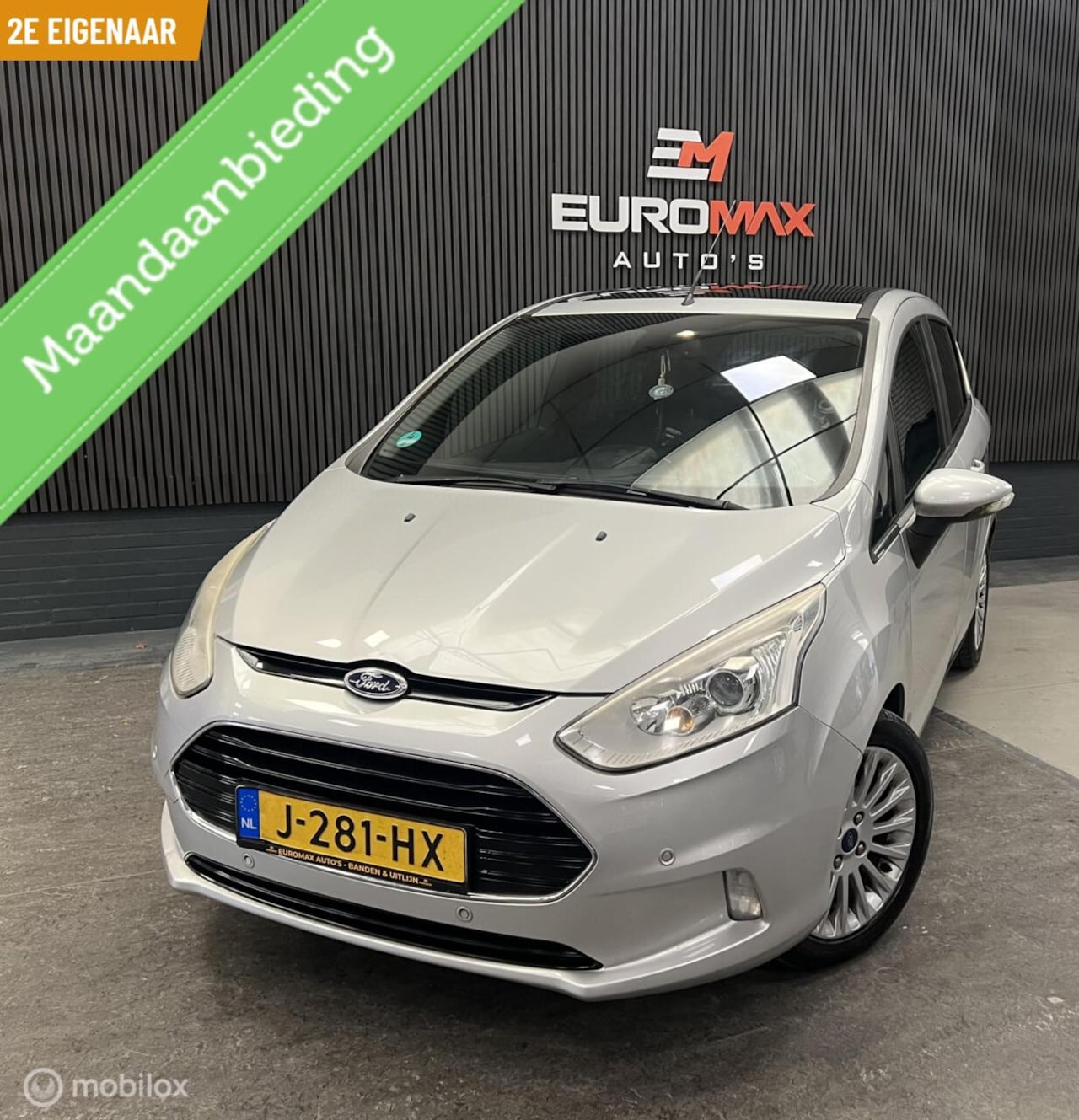 Ford B-Max - 1.0 EcoBoost Titanium 2e eig - Distr verv - Airco - AutoWereld.nl