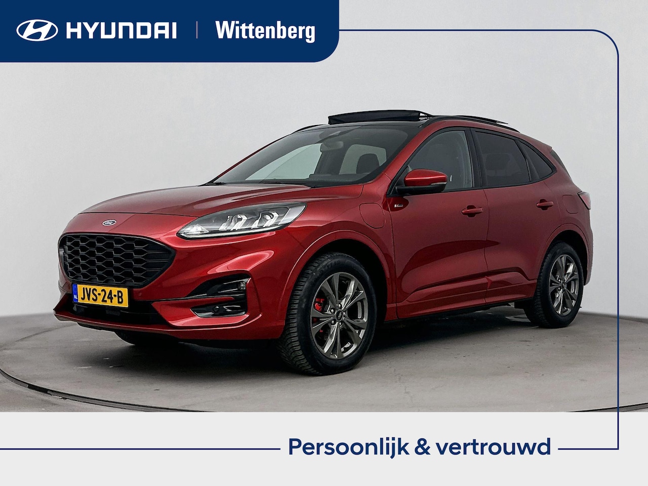 Ford Kuga - 2.5 PHEV ST-Line | Lage km-stand! | Panoramadak | Stoel + stuurverwarming | El. bed. achte - AutoWereld.nl