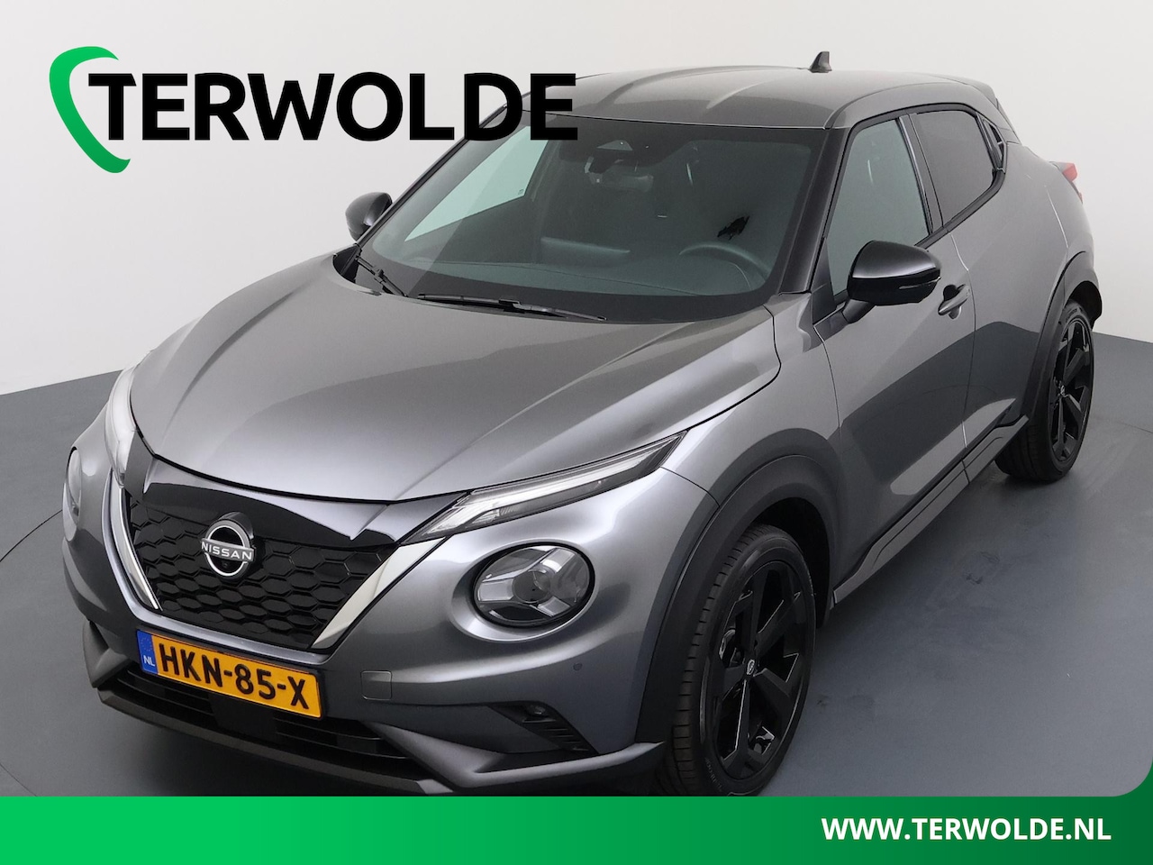 Nissan Juke - 1.6 Hybrid Tekna | BOSE Audio | Lederen Bekl. | Stoel-, Stuur- & Voorruitverw. | - AutoWereld.nl