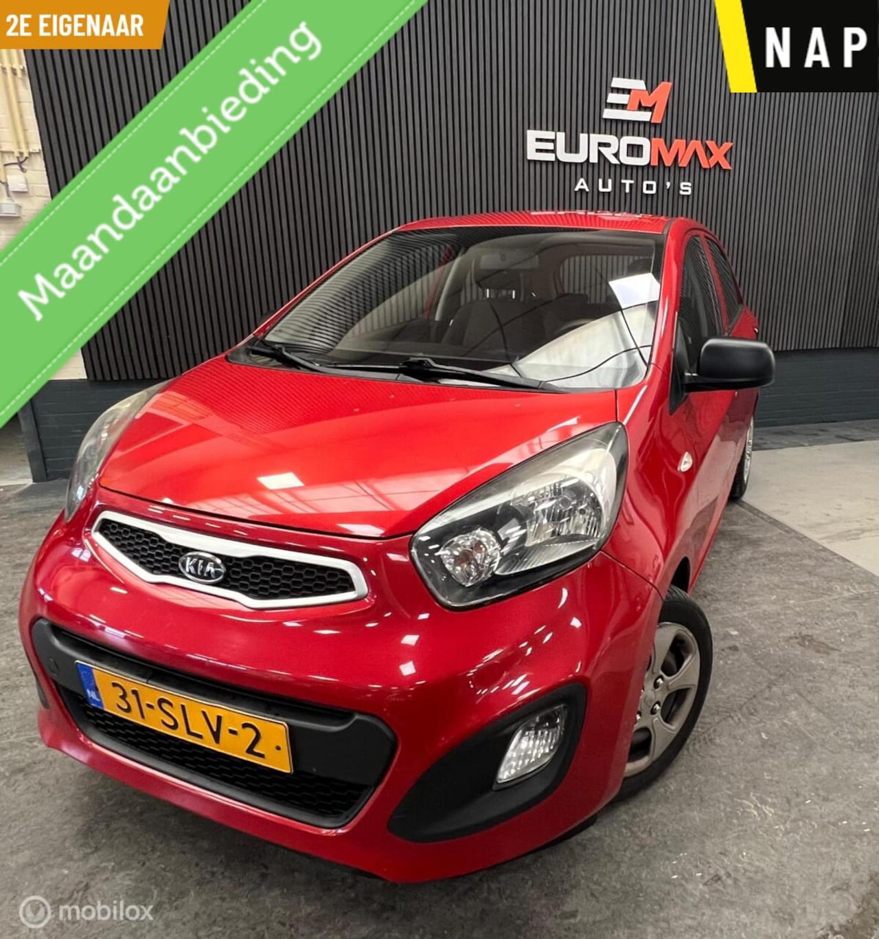 Kia Picanto - 1.0 CVVT 2e eigenaar, NAP, airco, elektr. ramen - AutoWereld.nl