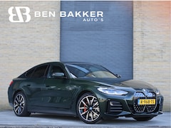BMW i4 - Gran Coupe eDrive40 84 kWh M Sport | Sanremo Green | Widescreen | Live Cockpit | Haak | Or