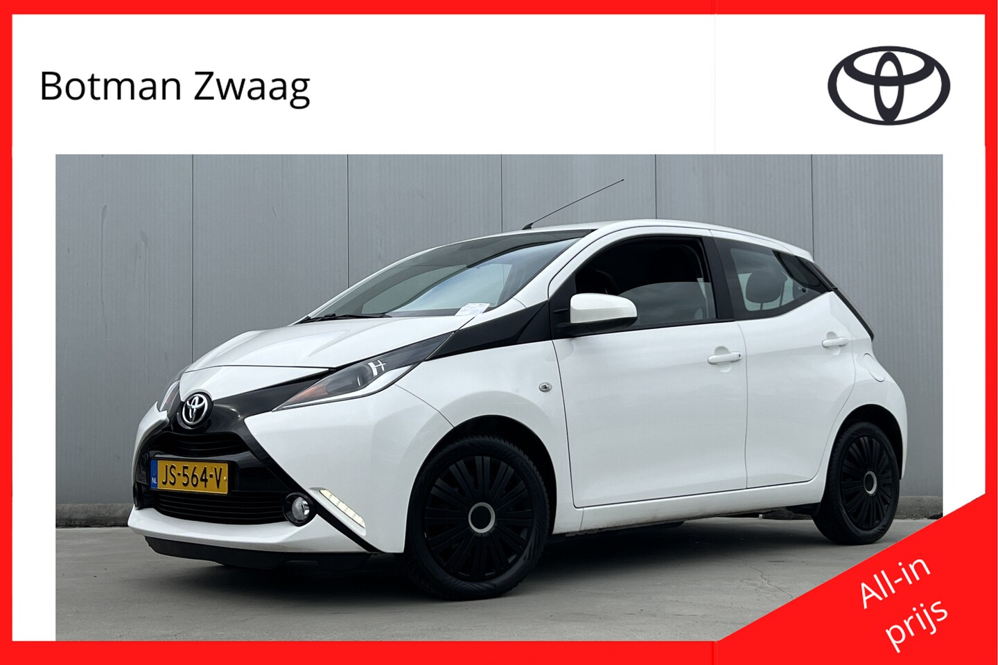 Toyota Aygo - 1.0 VVT-i x-play | achteruitrij camera - AutoWereld.nl