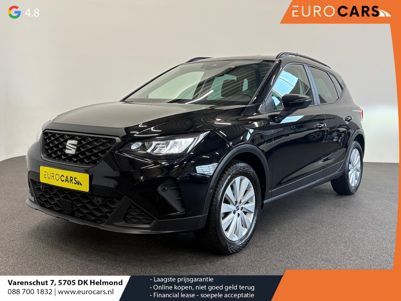 SEAT Arona - 1.0 TSI Style Business Connect Airco Navi Carplay Cruise Control PDC Achter - AutoWereld.nl