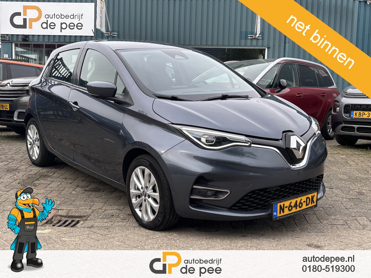 Renault Zoe - R135 Intens 52 kWh GARANTIE/KOOPACCU/CCS/CRUISE/CLIMA/STOELVERW./STUURVERW./CAMERA/ rijkla - AutoWereld.nl