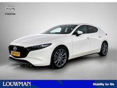 Mazda 3 - 3 2.0 e-SkyActiv-G M Hybrid 122 Exclusive-line | Stuurwielverwarming | 360 Camera |