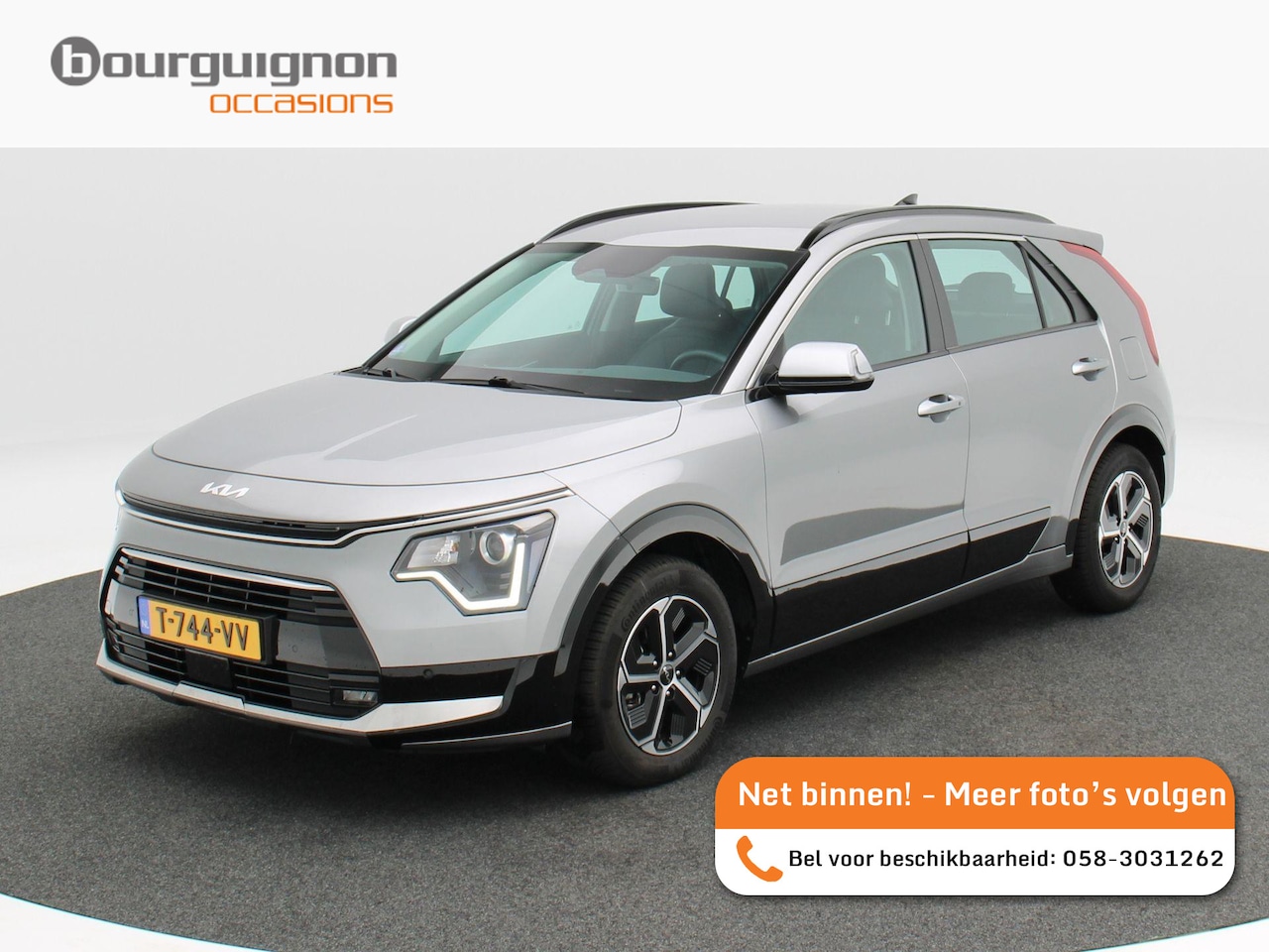 Kia Niro - 1.6 GDi 141 Pk Hybrid DynamicLine | Adaptive Cruise | Camera | Climatronic | Navigatie | - AutoWereld.nl