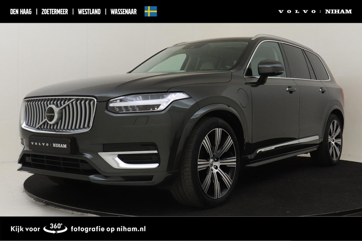 Volvo XC90 - T8 RECHARGE AWD INSCRIPTION EXCLUSIVE -PANO.DAK|BOWERS&WILKINS|GEVENT.LEDER+MASSAGE|360°CA - AutoWereld.nl