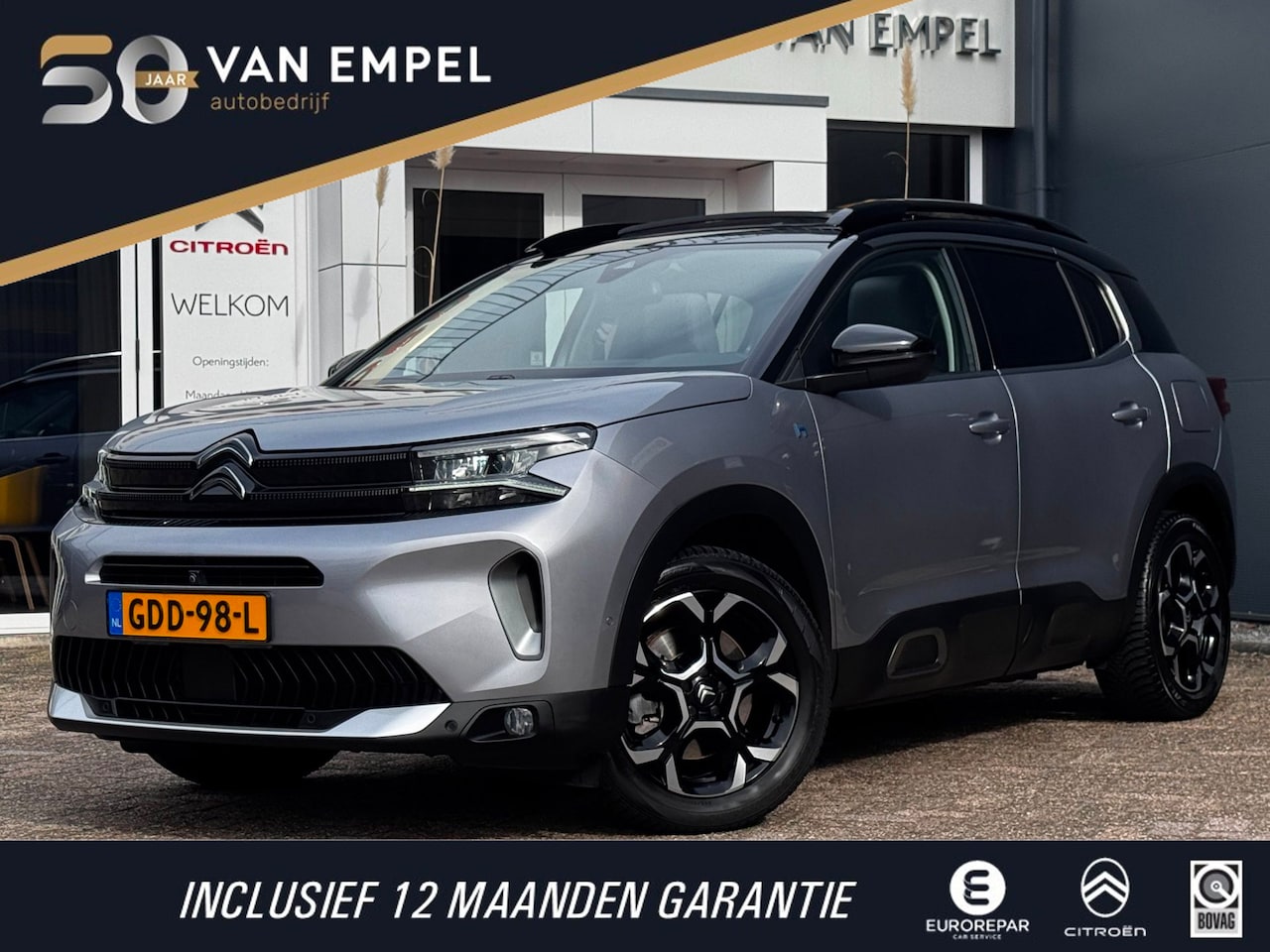 Citroën C5 Aircross - 225pk PHEV Shine | 99% SOH | Panoramadak | Leder | Camera 360 | Adaptive Cruise | Navigati - AutoWereld.nl