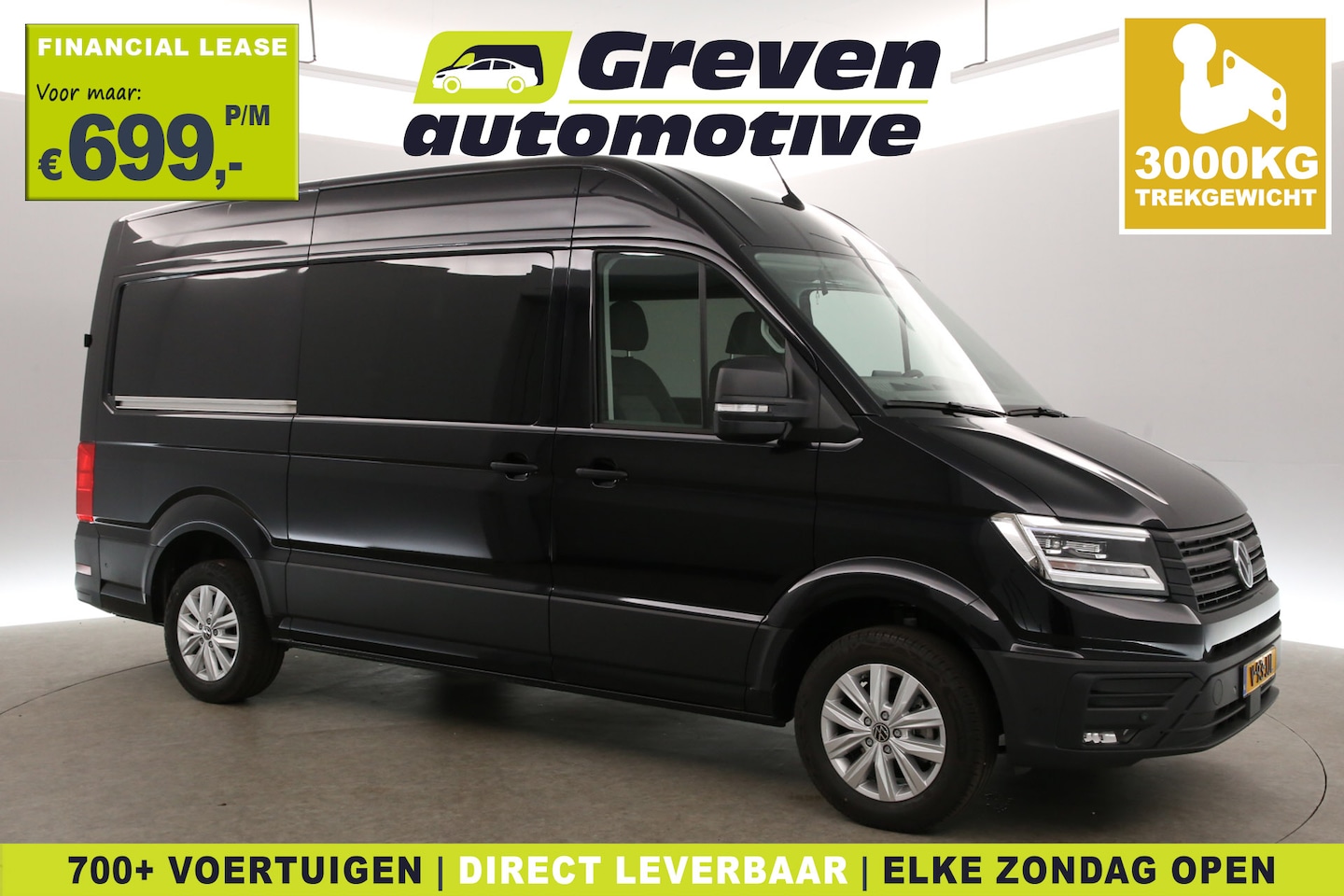 Volkswagen Crafter - 2.0 TDI DSG HIGHLINE EXCLUSIVE L3H3 | DC | FACELIFT MODEL | BPM VRIJ | Virtual | 2xSchuifd - AutoWereld.nl