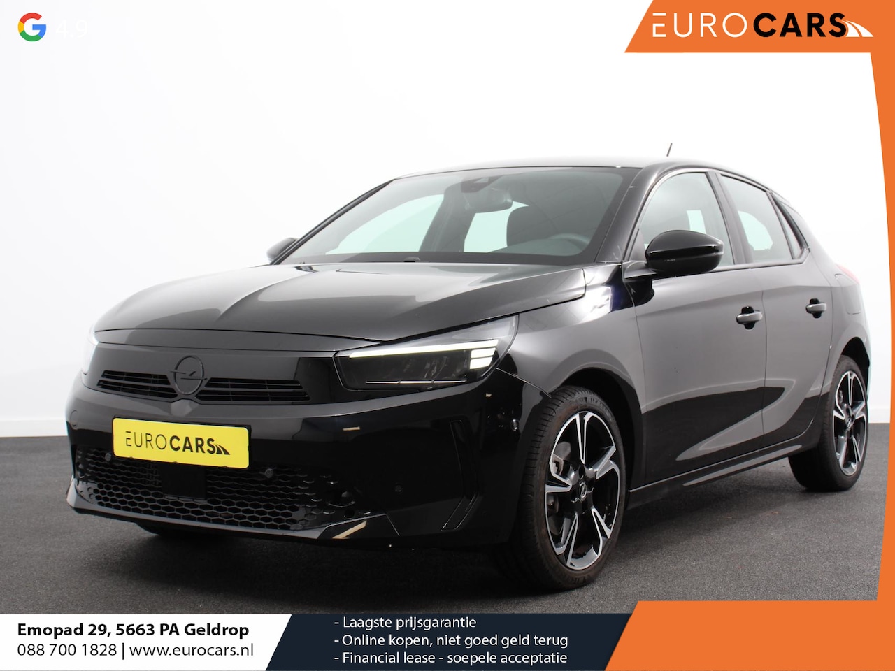 Opel Corsa - 1.2 Turbo 110pk Hybrid Automaat GS Navigatie Cruise control Parkeersensoren Apple Carplay/ - AutoWereld.nl