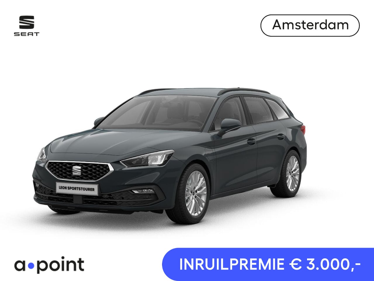 SEAT Leon Sportstourer - 1.5 TSI e-Hybrid Style Business Intense | Carplay (draadloos) | Navigatie | Adaptieve Crui - AutoWereld.nl