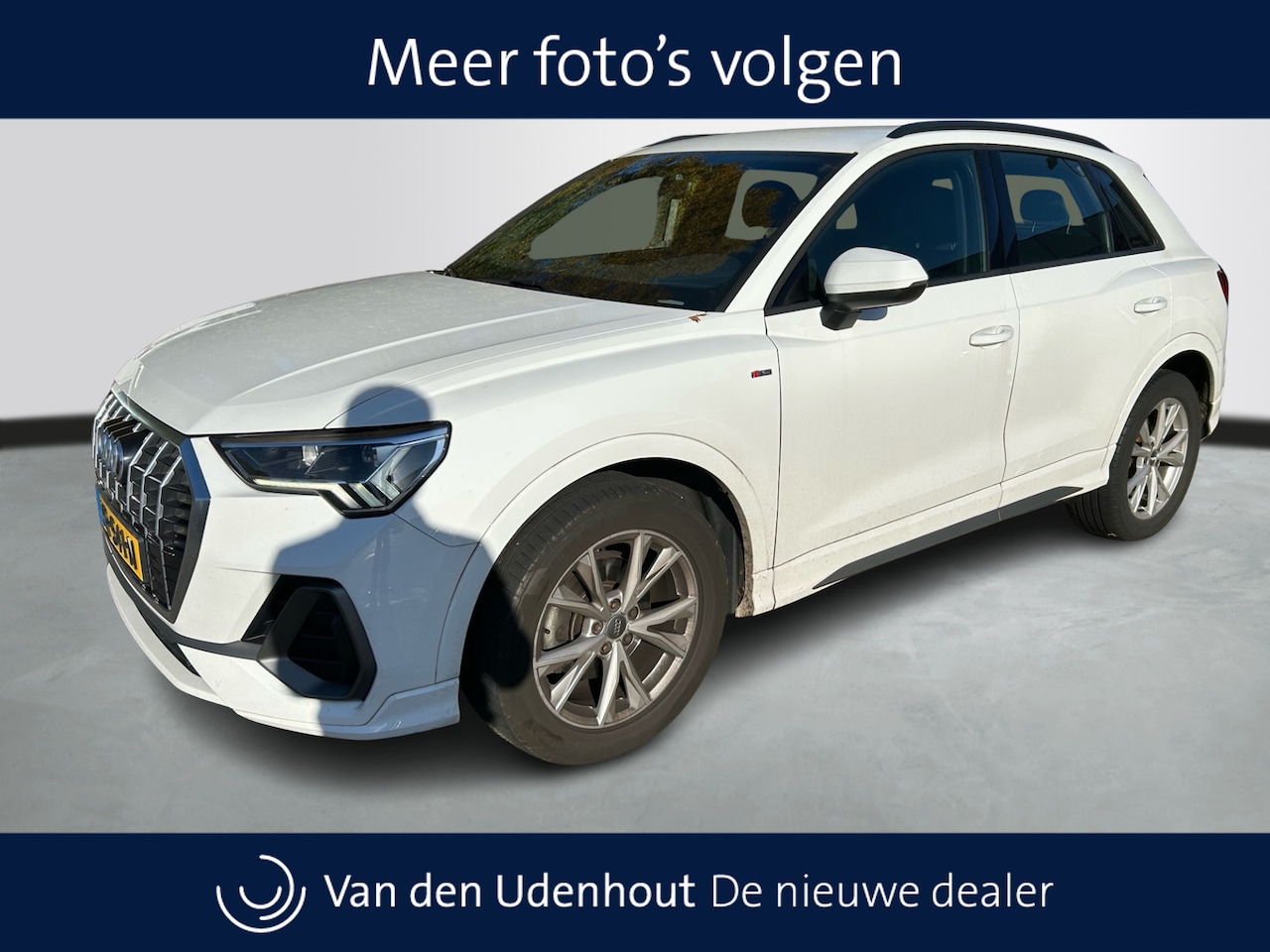 Audi Q3 - 35 TFSI 150pk S Line S-Tronic / Navigatie / Leder / Stoelverwarming - AutoWereld.nl
