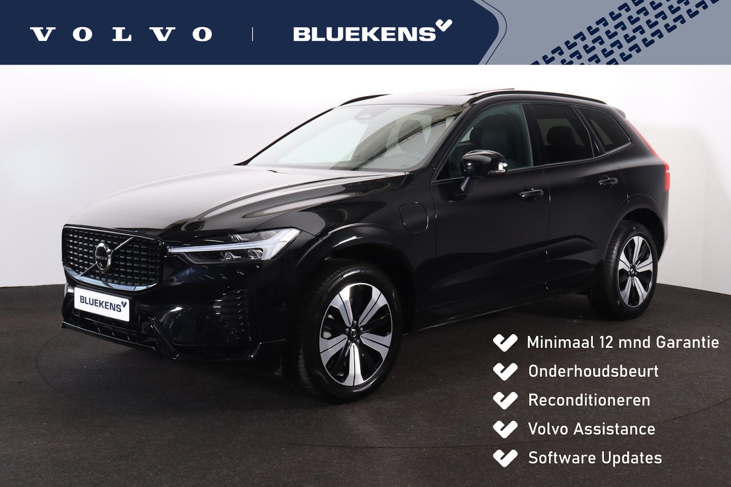 Volvo XC60 - T6 Recharge AWD Plus Dark - Panorama/schuifdak - IntelliSafe Assist & Surround - 360º Came - AutoWereld.nl