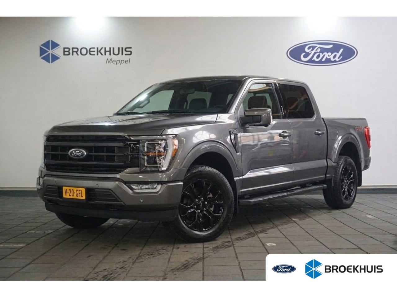 Ford F150 - F-150 5.0 V8 SuperCrew Lariat | Achteruitrijcamera | Cruise control adaptief met Stop&Go | - AutoWereld.nl