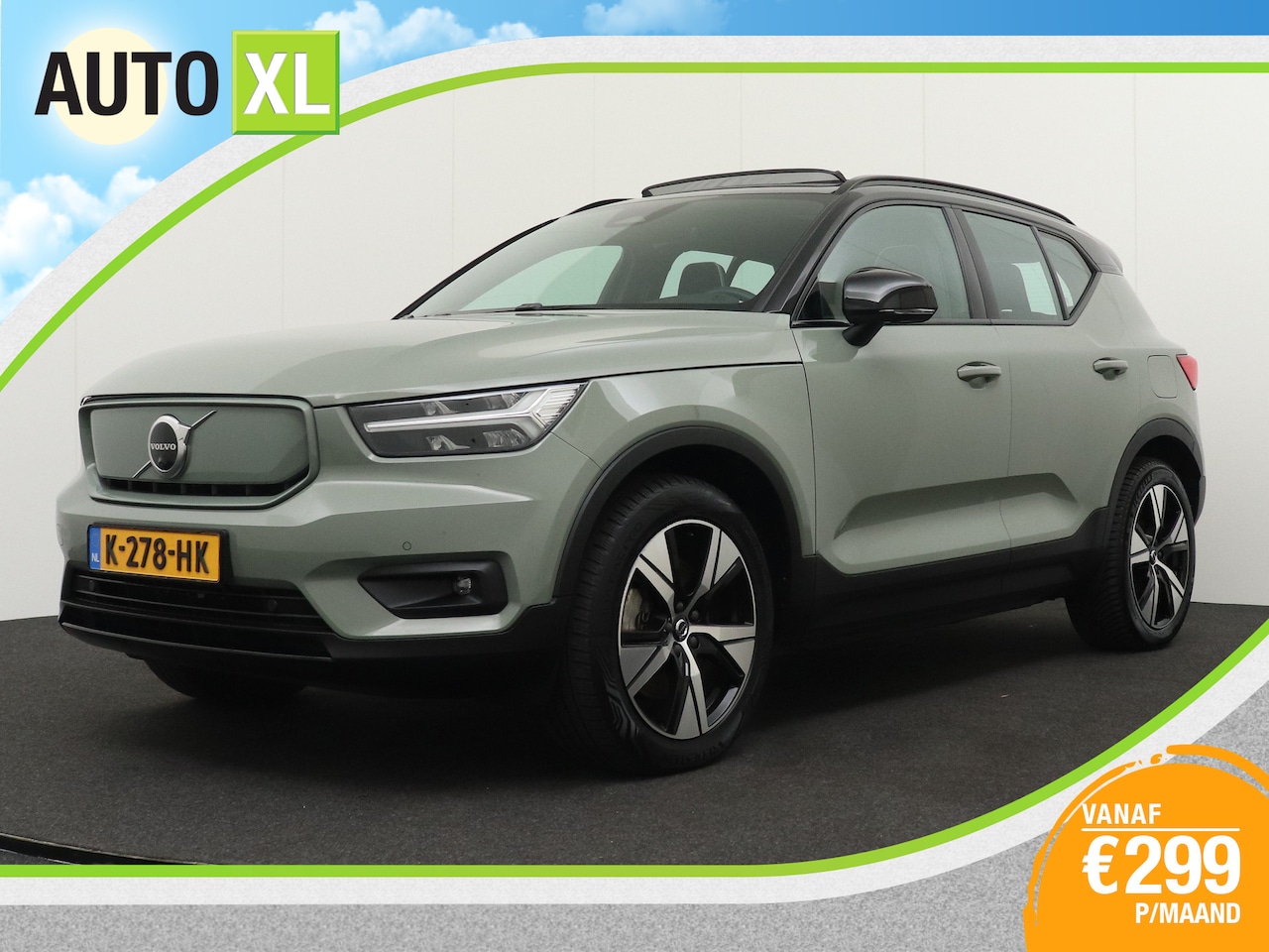 Volvo XC40 - Recharge P8 AWD R-Design Schuif-/kanteldak Elek.Trekhaak 19'LMV - AutoWereld.nl