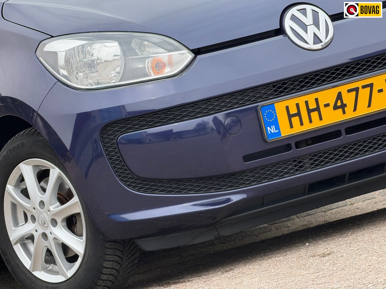 Volkswagen Up! - 1.0 Move Up - Heidelbeerblau - AC/Nav/Bluetooth - LMV - Keurig - AutoWereld.nl