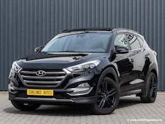 Hyundai Tucson - 1.6 T-GDI PREM. 4WD Automaat Leer Navi panoramadak 68.000km