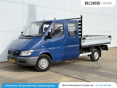 Mercedes-Benz Sprinter - Sprinter 208 1.9 CDI Dubbele Cabine Trekhaak 6 Personen Open laadbak Pritische APK t/m 31