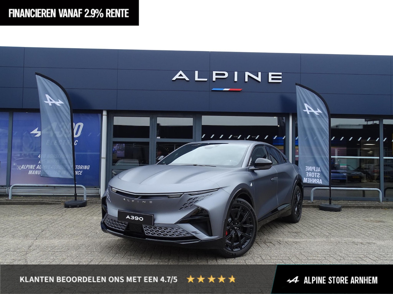 Alpine A390 - GT 89kWh | DEVIALET Xtreme sound | Stoel & Stuurverwarming | Apple Carplay & Aindroid Auto - AutoWereld.nl