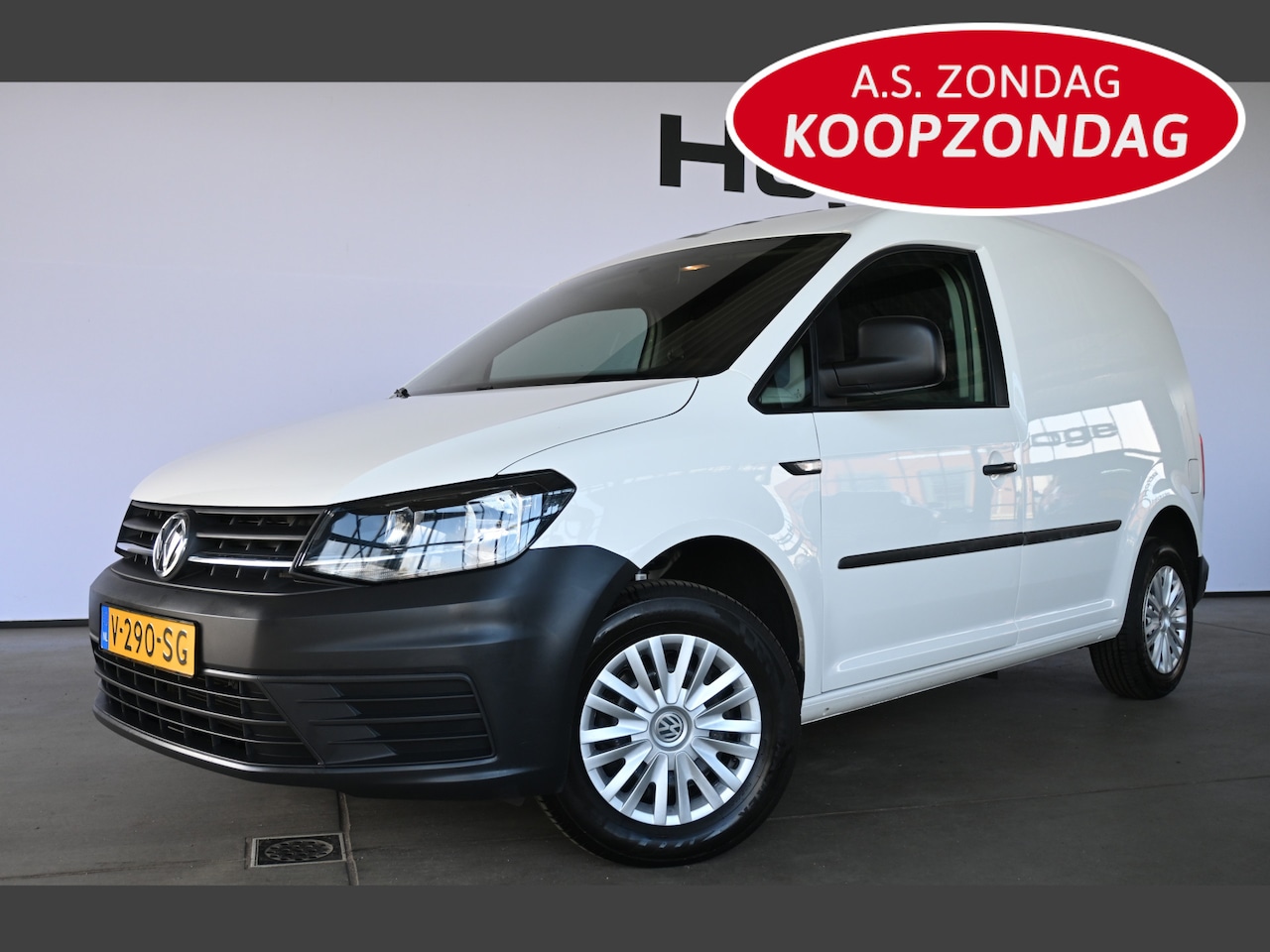Volkswagen Caddy - 2.0 TDI L1H1 BMT Trendline Airco Schuifdeur Rijklaarprijs! Inruil Mogelijk! - AutoWereld.nl