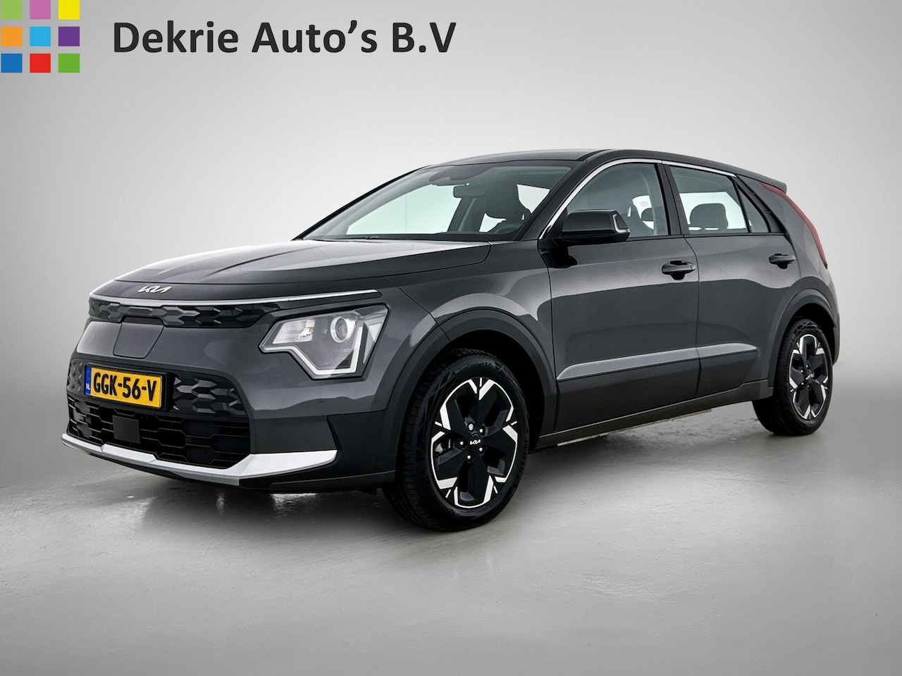 Kia Niro EV - 64.8 KWh * SOH 100% * Nieuw model / Light Edition / Cruise-Adaptief / Navi Full Map / Appl - AutoWereld.nl