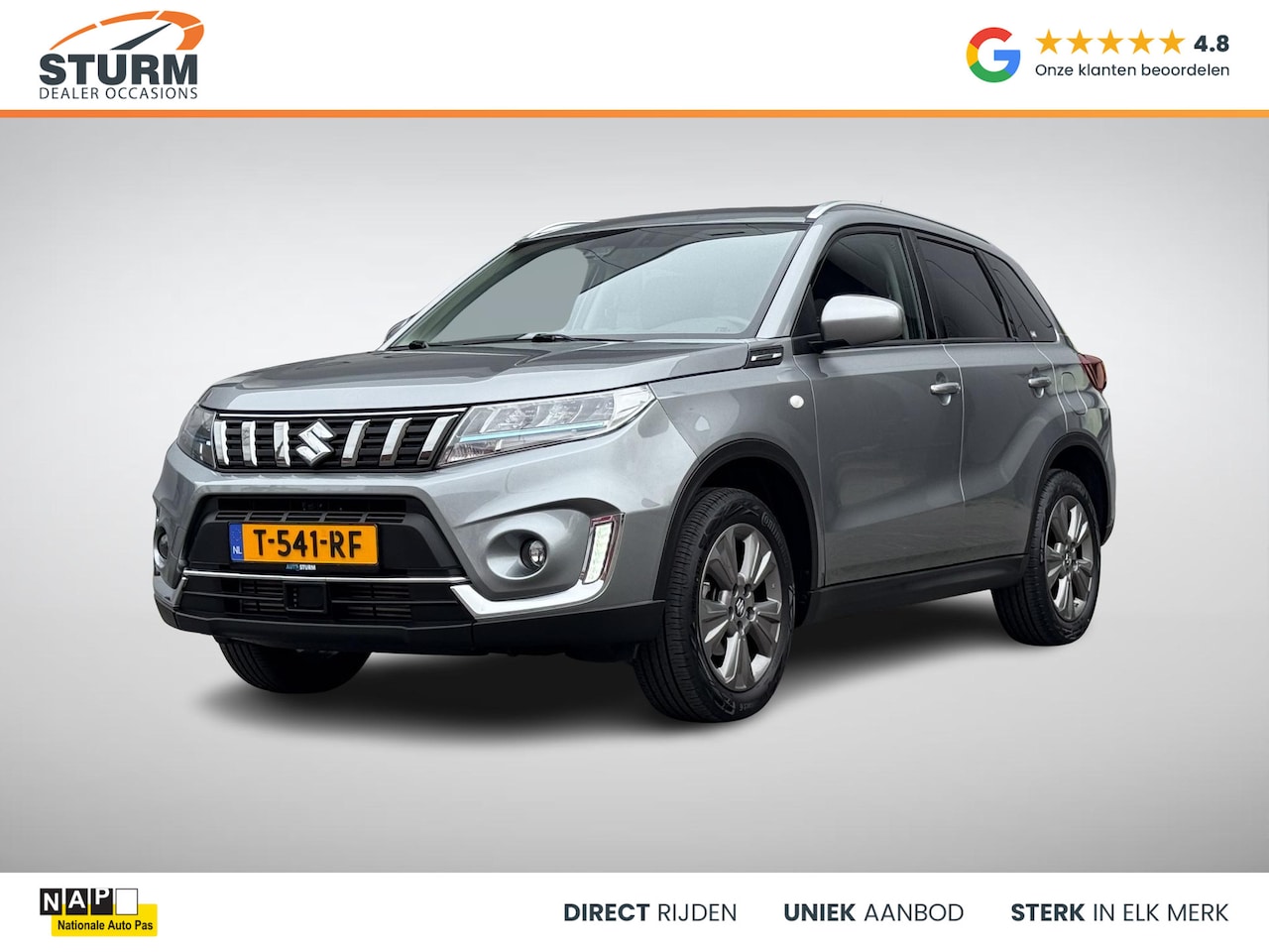 Suzuki Vitara - 1.4 Boosterjet Select Smart Hybrid NL-Auto incl. Trekhaak Afneembaar! - AutoWereld.nl