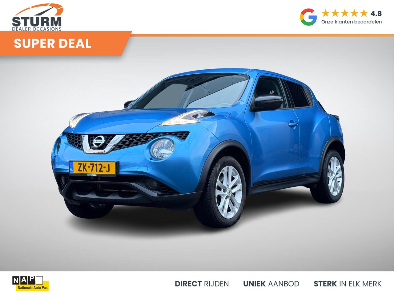 Nissan Juke - 1.2 DIG-T S/S N-Connecta NL-Auto, BOSE Audio! - AutoWereld.nl