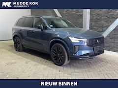 Volvo XC90 - T8 Plug-in hybrid Ultra Black Edition | Luchtvering | Trekhaak | Head-Up | 360° Camera | P