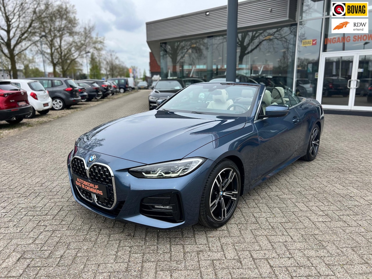 BMW 4-serie Cabrio - 420i High Executive 420i High Executive, Memory, Nekverwarming, M Sport, Camera, Verwarmd Stuurwiel - AutoWereld.nl