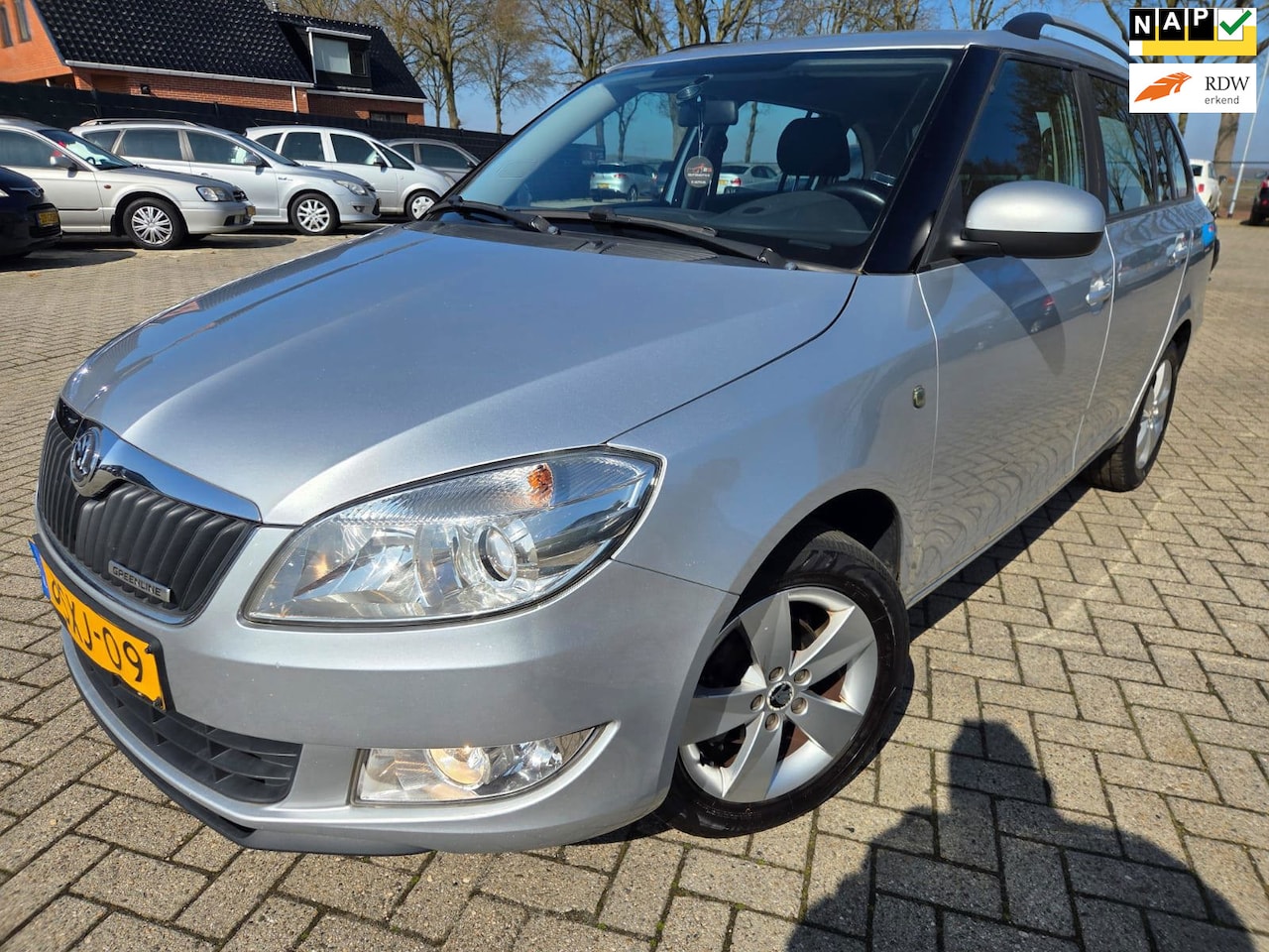 Skoda Fabia Combi - 1.2 TDI Greenline Businessline 2013. Climate/Cruise/Navi APK 04-2027 - AutoWereld.nl