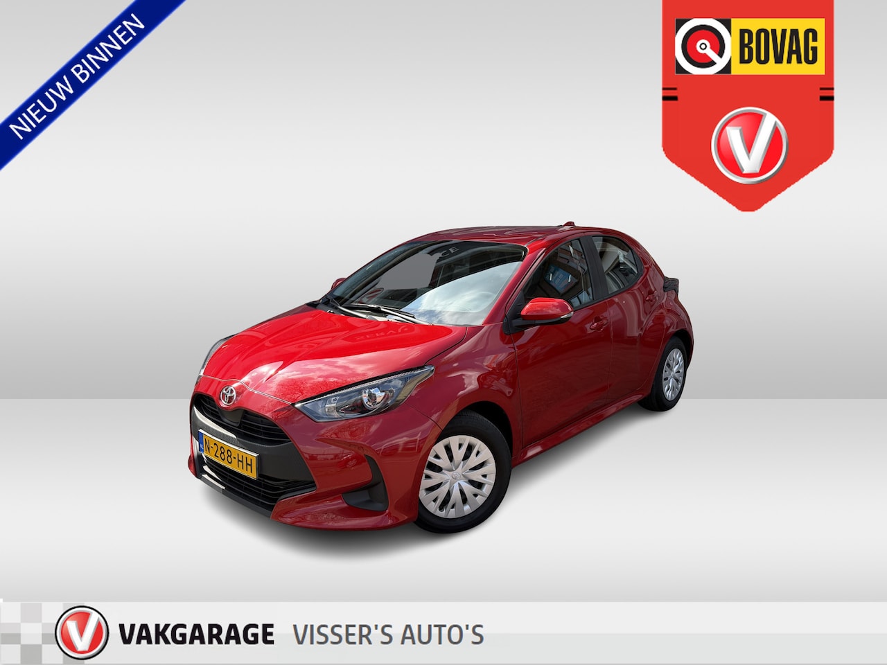 Toyota Yaris - 1.0 VVT-i Active | achteruitrijcamera | airco | applecarplay/android auto | - AutoWereld.nl