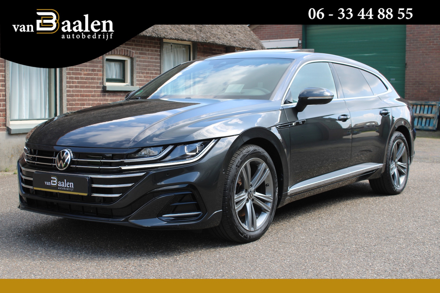 Volkswagen Arteon Shooting Brake - 1.4 TSI eHybrid R-Line PHEV SOh 98.1% PANO STAND LED 23000KM!!! - AutoWereld.nl