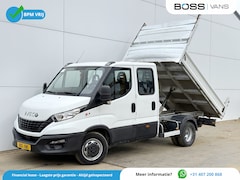 Iveco Daily - 35C14 2.3 Kipper Dubbele Cabine Dubbellucht 3, 5t Trekhaak 6 Stoelen Airco Cruise Control