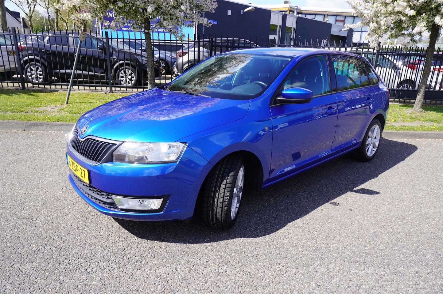 Skoda Rapid Spaceback - 1.2 TSI 63KW Airco Navi LM Thaak Mooi - AutoWereld.nl
