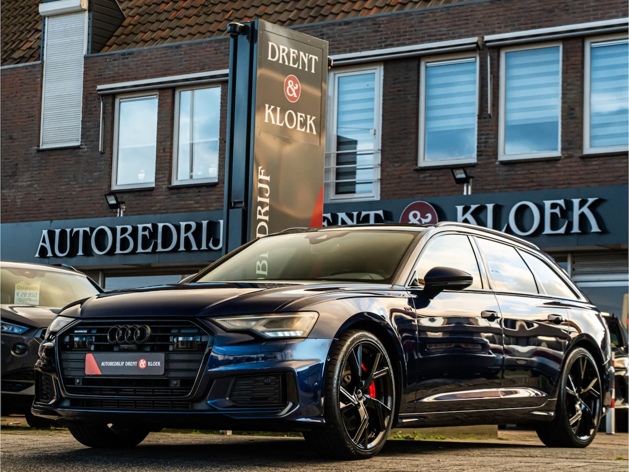 Audi A6 Avant - 55 TFSI quattro Design Pro Line Plus 21 INCH PANO B&O AUDI 4WIEL BESTURING ELEK TREKHAAK B - AutoWereld.nl