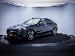 Mercedes-Benz C-klasse - 300e AMG Line Limited PANO | MEMORY | LEDER | 360 CAM | CARPLAY | BLINDSPOT | STOELVERW +