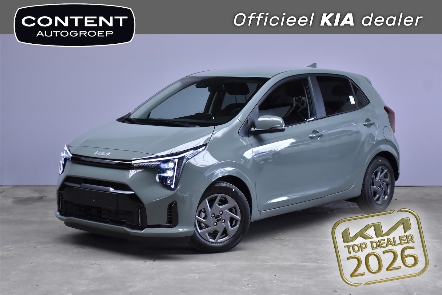 Kia Picanto - 1.0 GDI 4-zits DynamicPlusLine NIEUW - LEVERBAAR - AutoWereld.nl