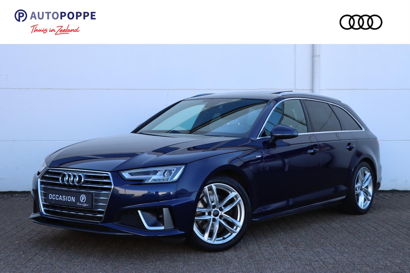 Audi A4 Avant - 40 TFSI Sport S line 190pk S Tronic Trekhaak | Pano | Navi - AutoWereld.nl