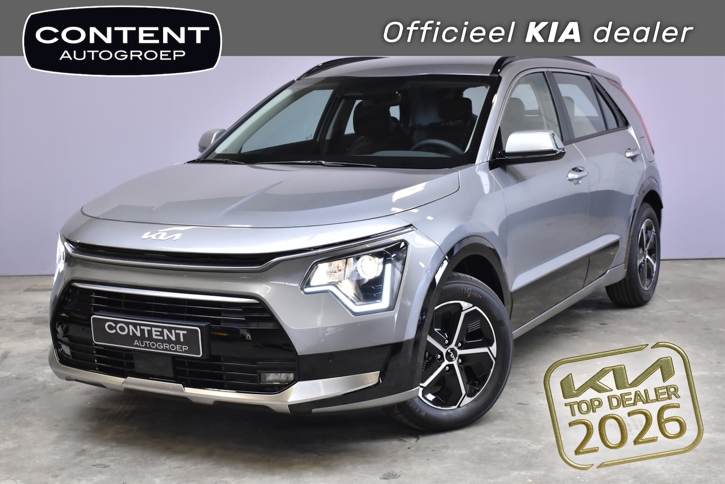 Kia Niro - 1.6 GDi Hybrid 138pk DCT6 DynamicLine NIEUW - SNEL LEVERBAAR - AutoWereld.nl