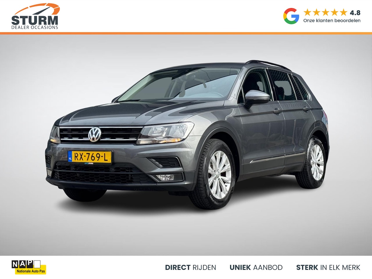 Volkswagen Tiguan - 1.4 TSI Comfortline Executive-pack, Trekhaak Uitklapbaar + NL-Auto! - AutoWereld.nl