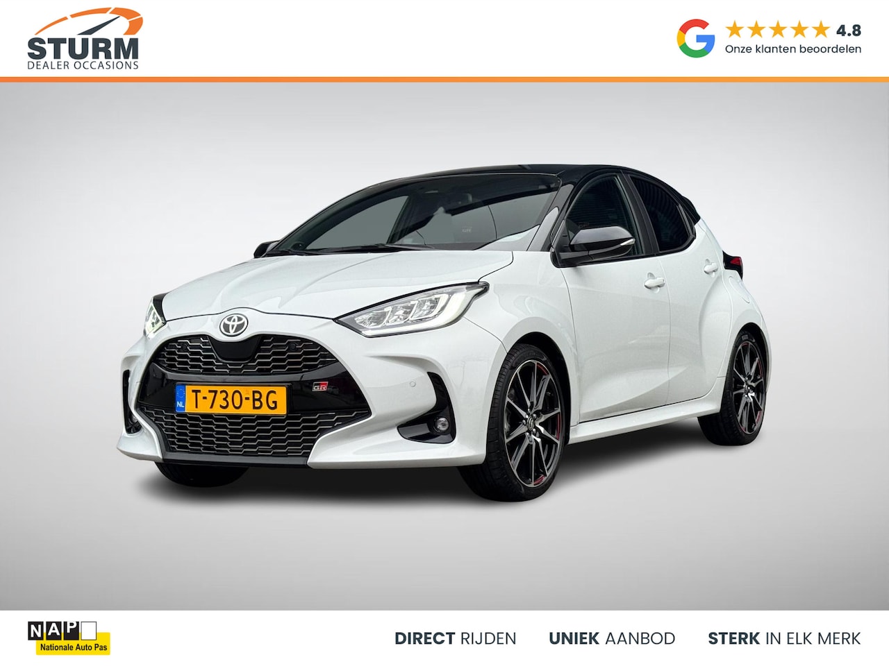 Toyota Yaris - 1.5 Hybrid GR Sport Premium Pack, NL-Auto! - AutoWereld.nl